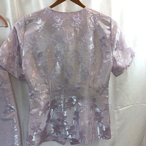 Vintage Royal Fashion USA Top And Skirt Womens Gala Dress Rare Est 1970-80s - Picture 6 of 15